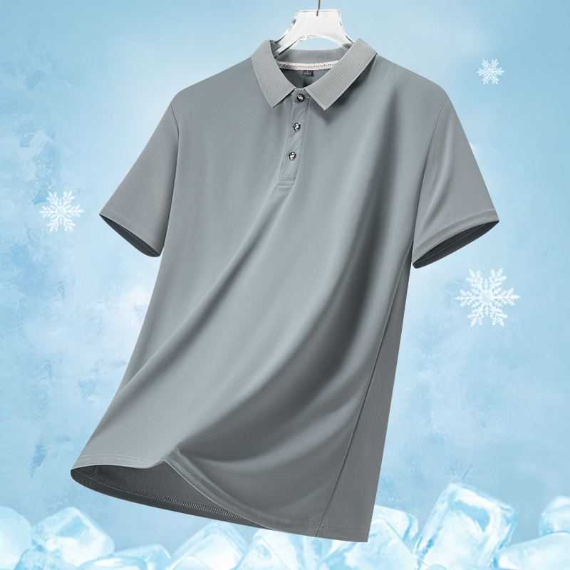 Shirt Camp Collar - Men's Summer Polo Shirt Casual Short
