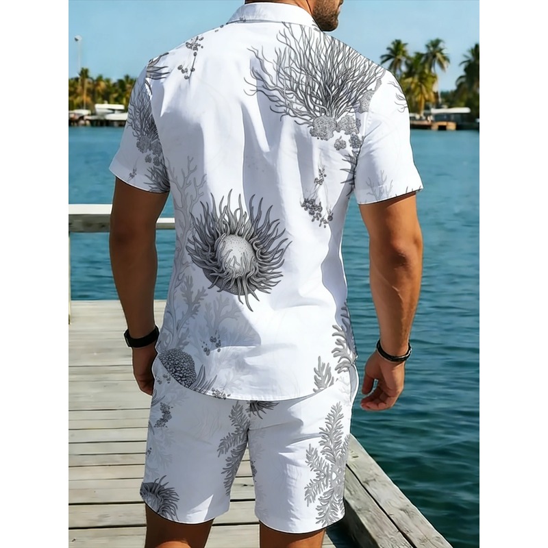 Men's Floral Hawaiian Shirt &  - Resort Shirt Floral recension och pris