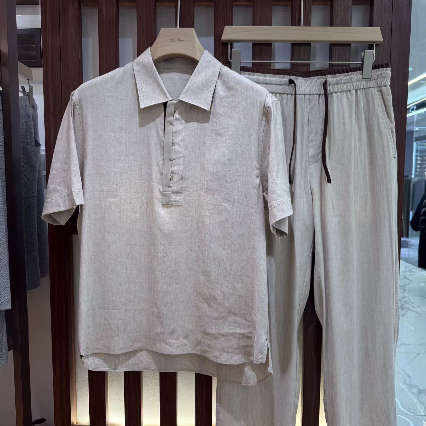 Summer casual luxurious high q - Short Linen Drawstring recension och pris
