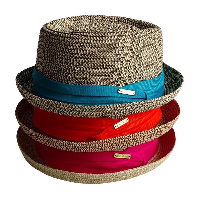 Men's Pork Pie Hat Tri-fold we - Bucket Hat Straw recension och pris