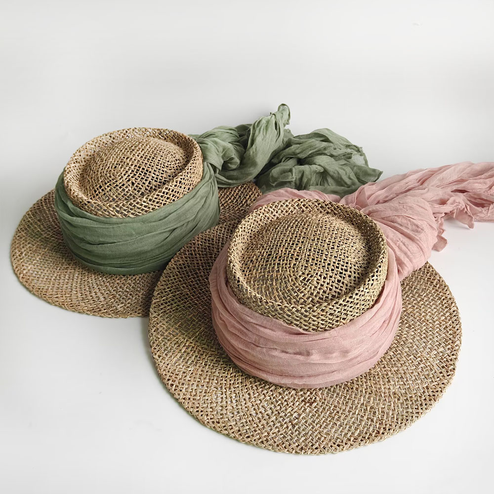 Women Summer Wide Brim Straw S - Bucket Hat Straw recension och pris