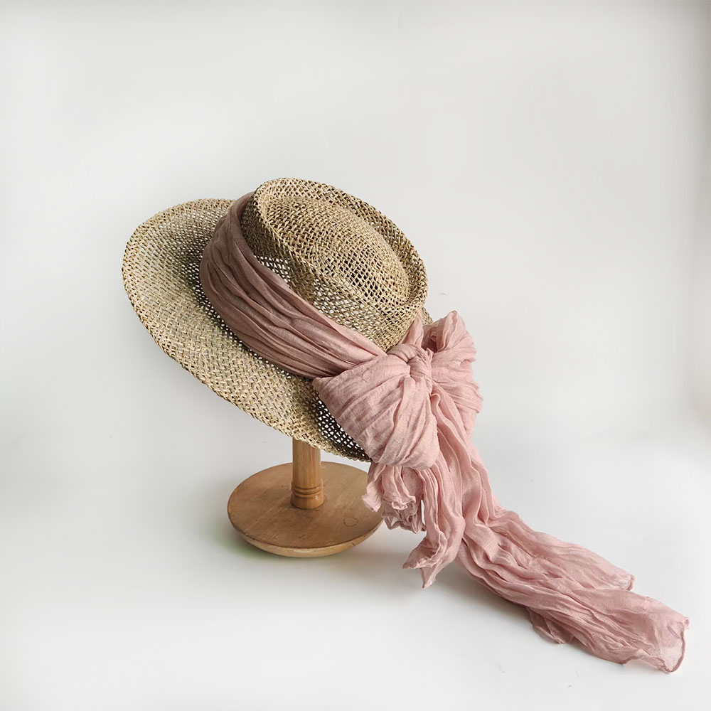 Women Summer Wide Brim Straw S - Bucket Hat Straw recension och pris