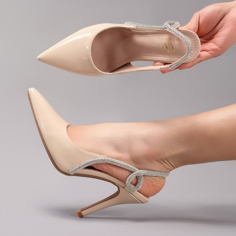 Sexy Patent Leather Pointed To - Casual Sandal Leather recension och pris