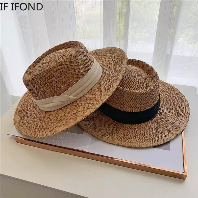Spring Summer Breathable Straw - Bucket Hat Straw recension och pris