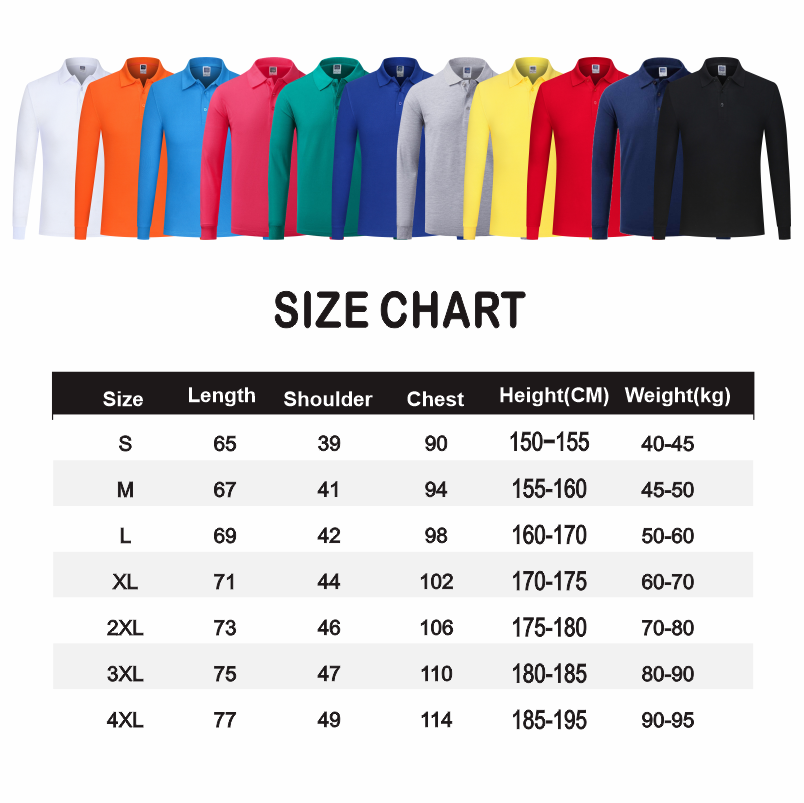 Men and Women's Long Sleeve Po - Polo Shirt Pique recension och pris