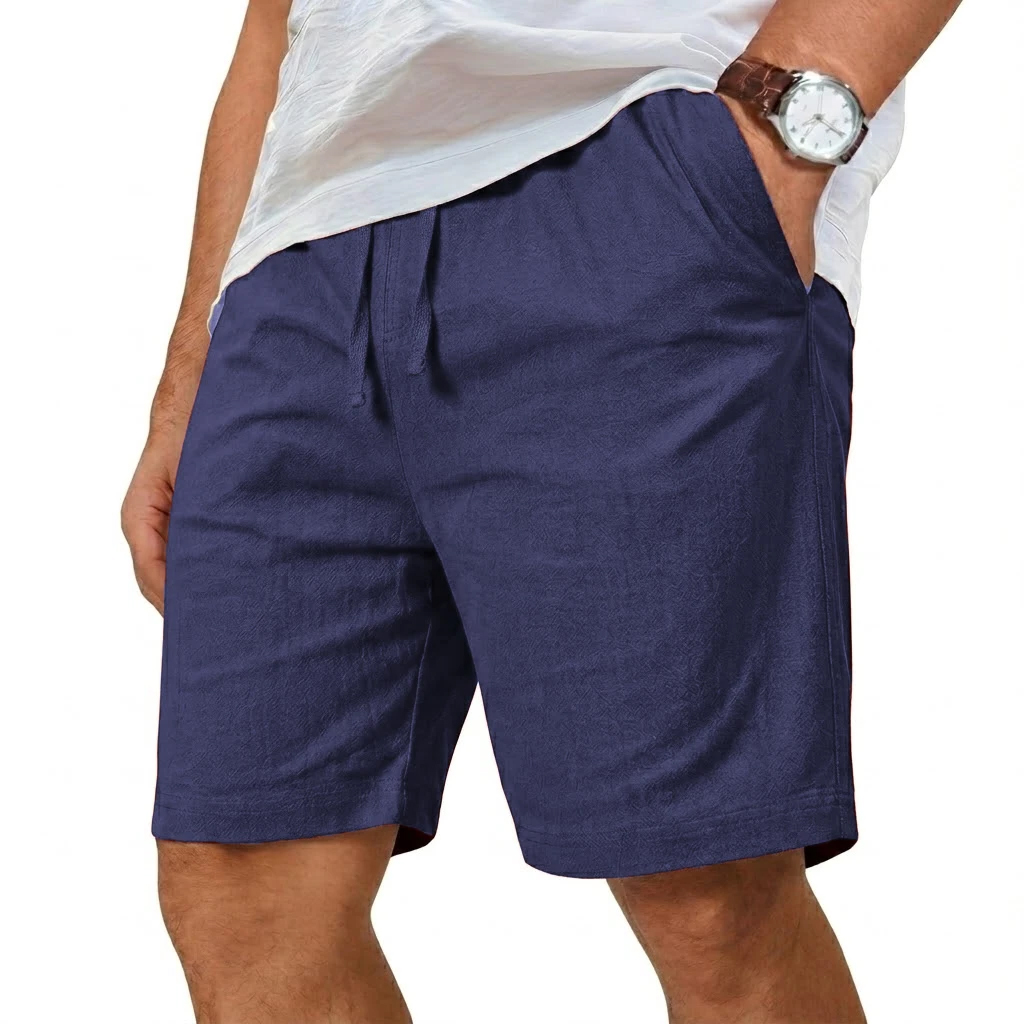 Oversized Cotton Linen Shorts  - Short Linen Drawstring recension och pris