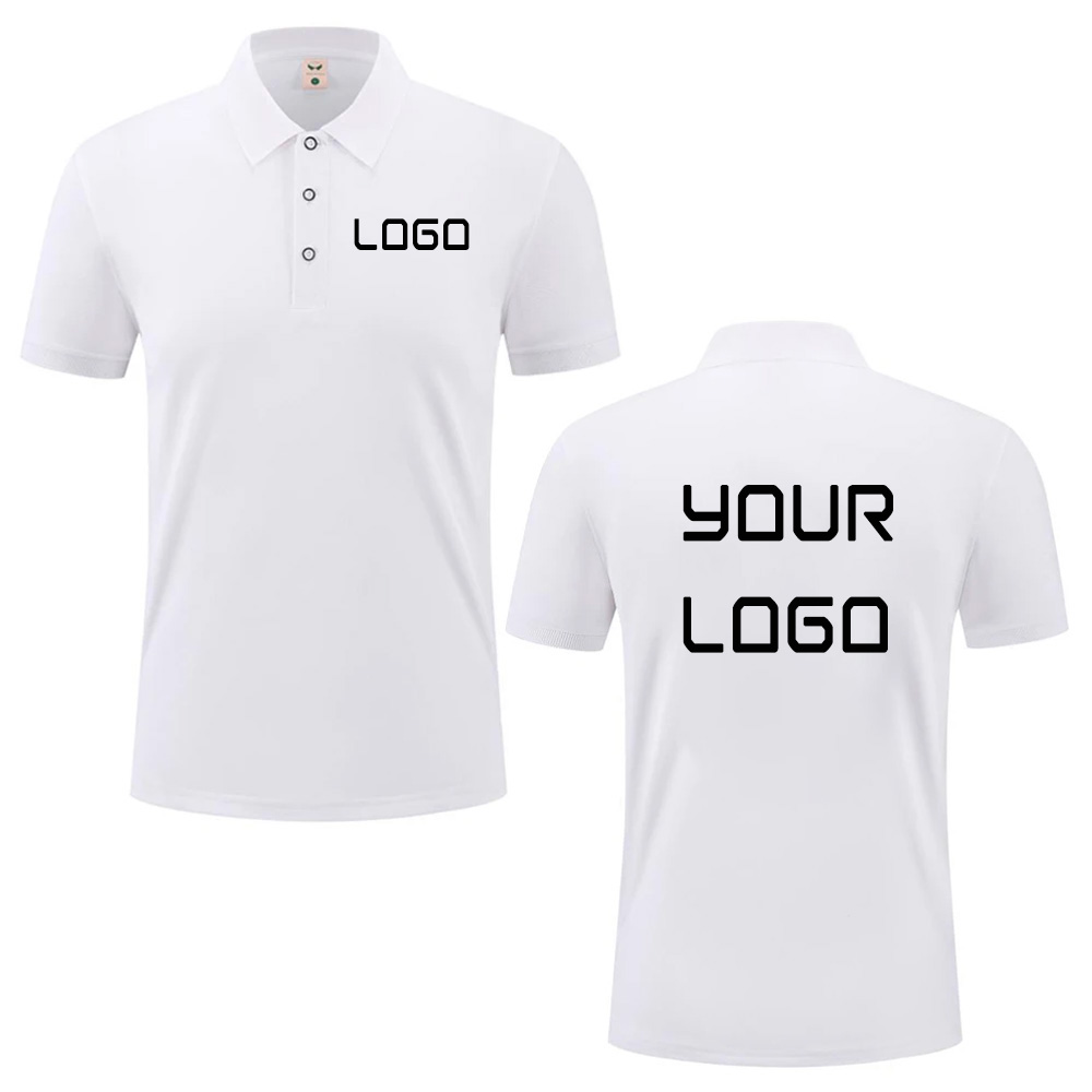 Summer Casual Polo Shirt with  - Polo Shirt Pique recension och pris