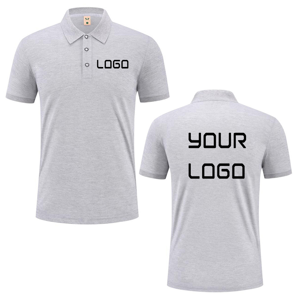 Summer Casual Polo Shirt with  - Polo Shirt Pique recension och pris